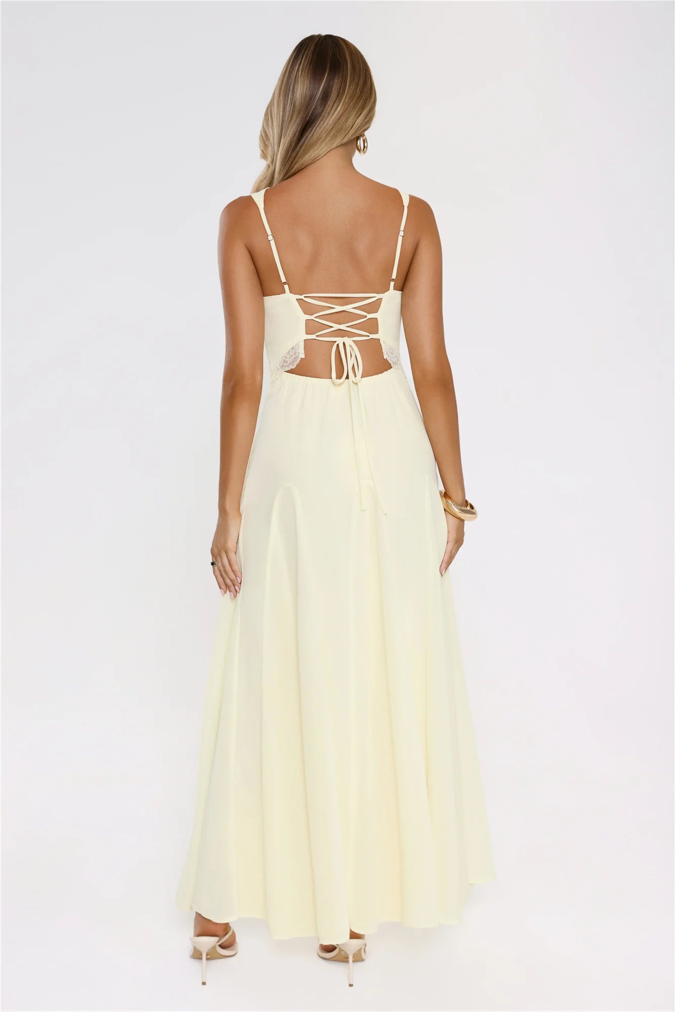 Salted Glow Maxi Dress Yellow